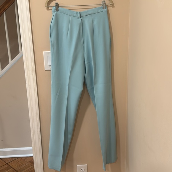 David Hayes Vintage Elegant Light Green Women's Blazer and Pants Suit - Picture 6 of 6